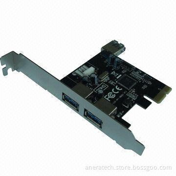 3-port USB 3.0 PCI Express Card Reader, Easy to Use